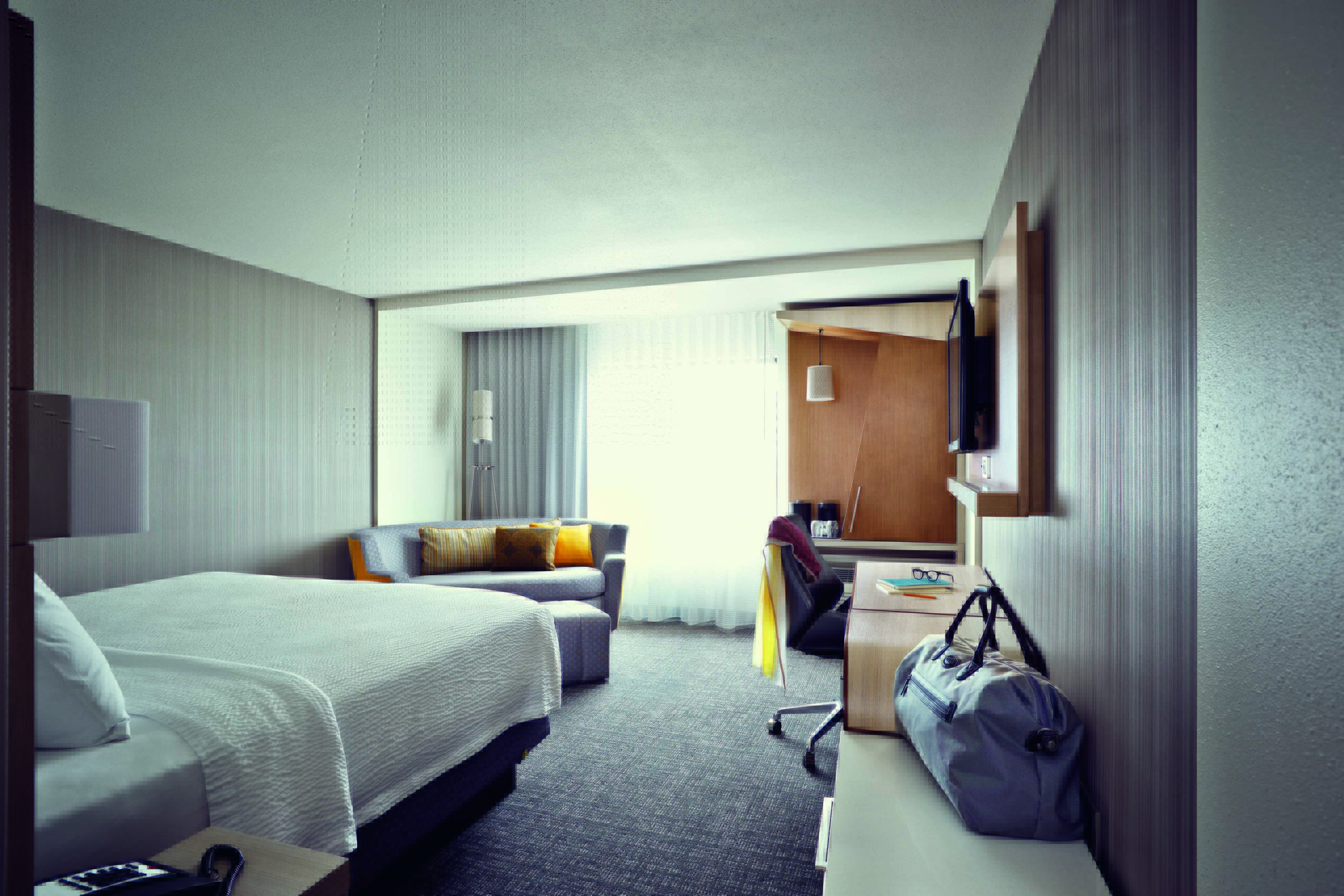 Courtyard by Marriott Hotel Bedroom